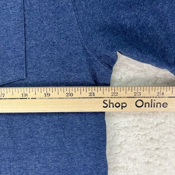 Carhartt Mens M Henley T-Shirt Pocket Tee 3 Buttons Casual Blue Gray Cotton - Picture 10 of 12